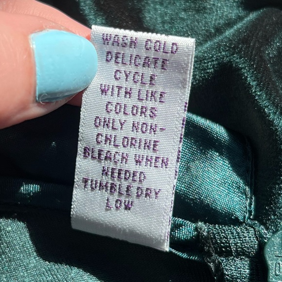 Vintage Just Friends Velvet Dress - Picture 7 of 7